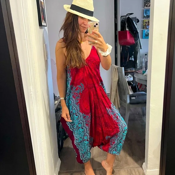 Boho mandala jumpsuit - Picture 8 of 8